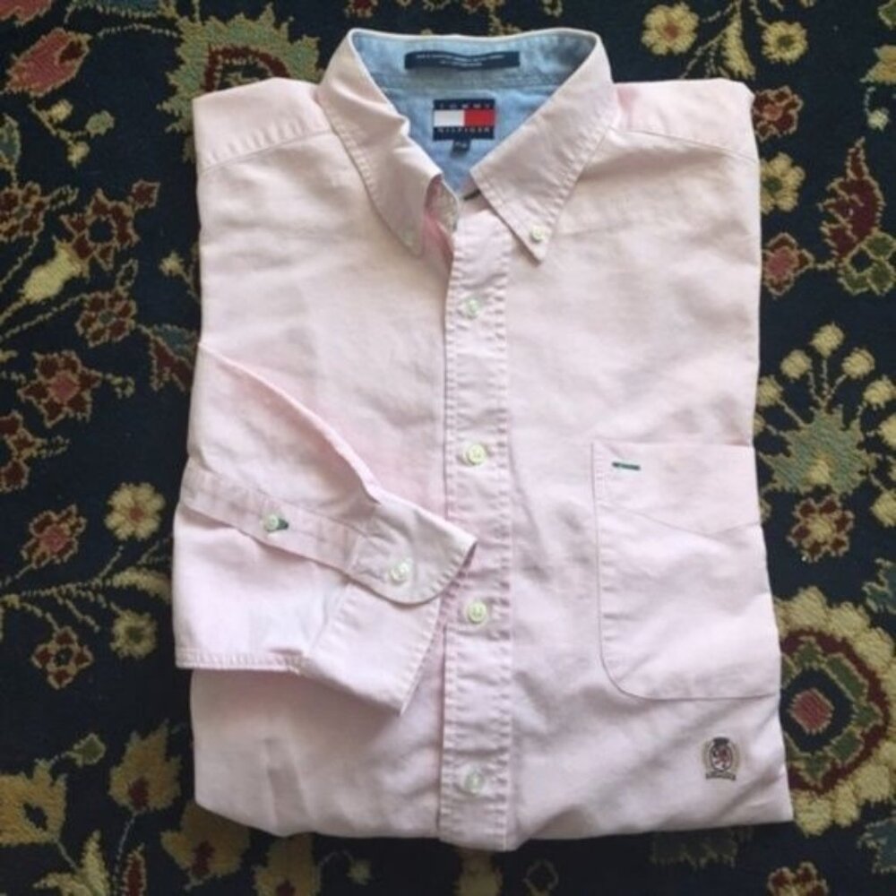 Tommy Hilfiger Buttondown Men's Embroidered Crest